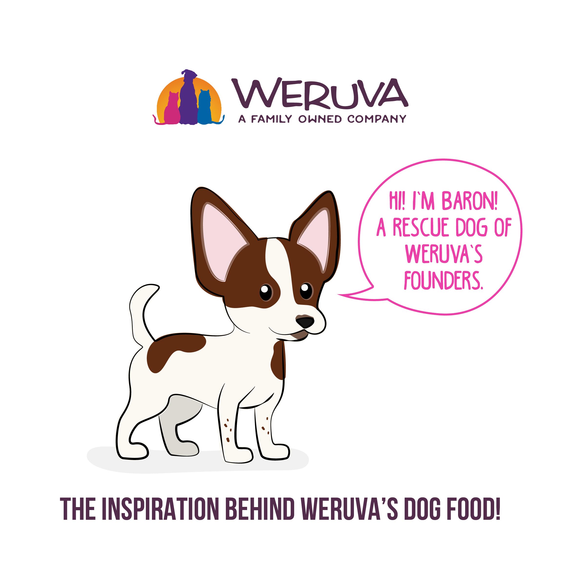 Weruva B.F.F. Kiss Me Thrice cup blends flavors for daily meals.