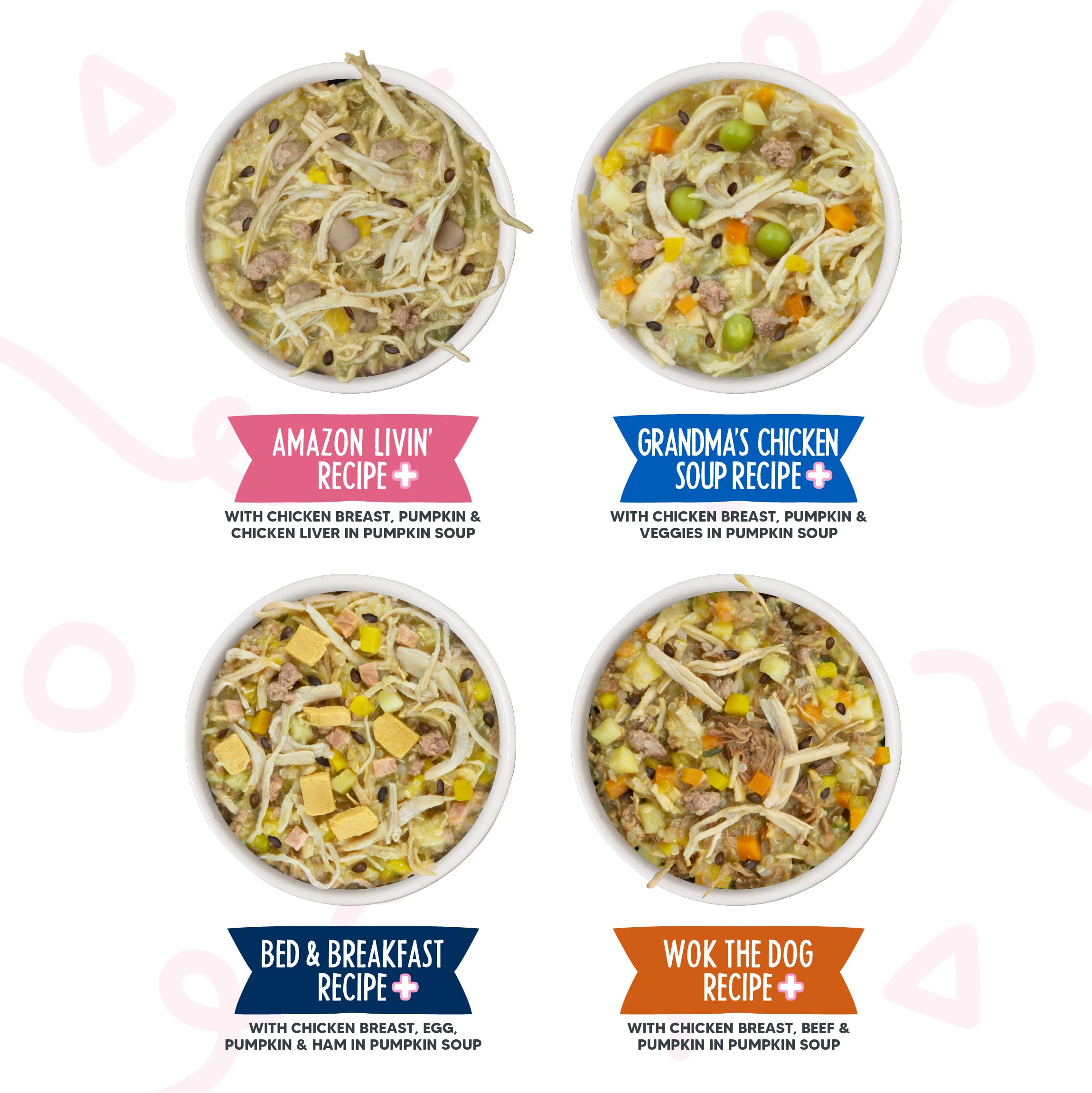 Serving time bowl with Weruva Meals N More for hydration and flavor