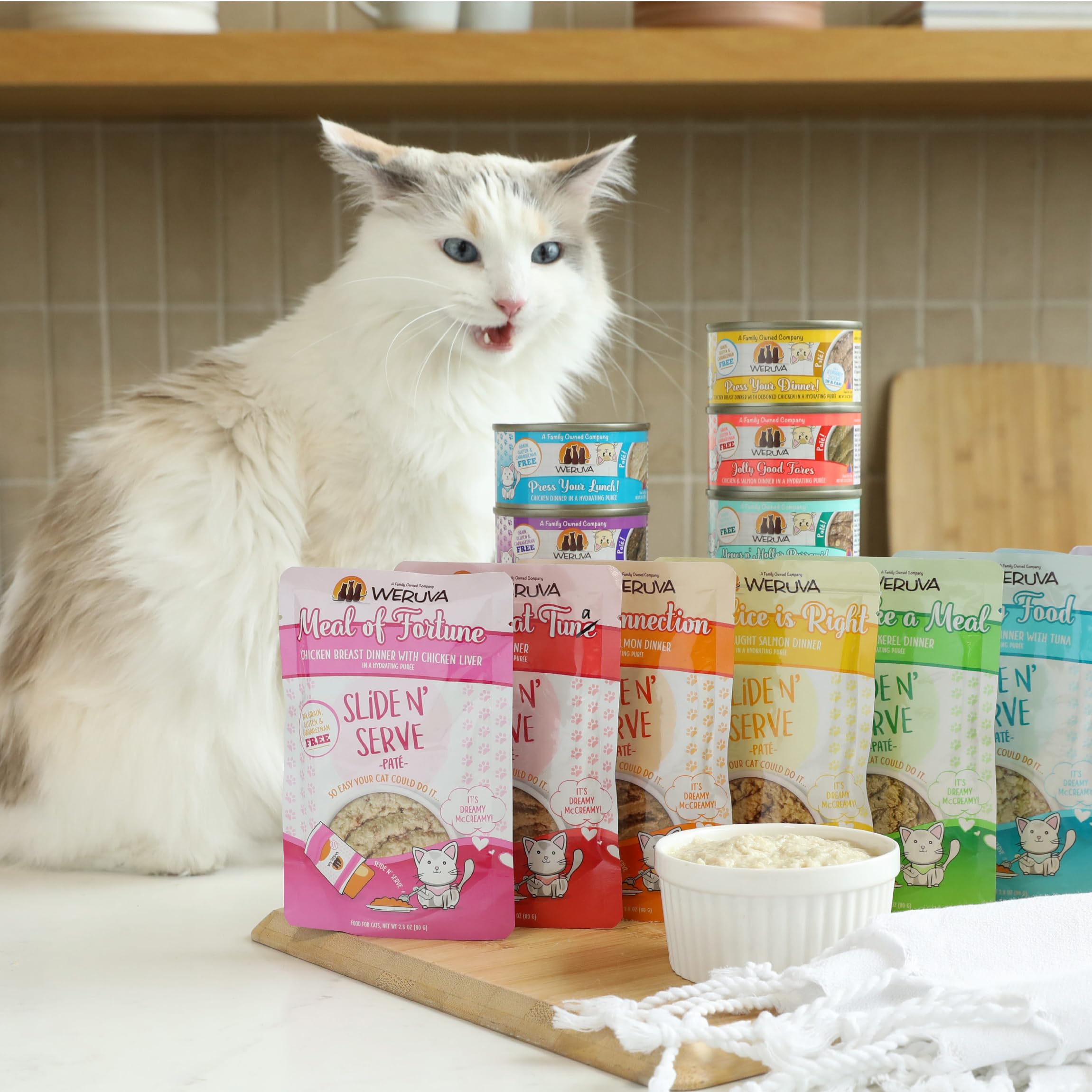 Weruva Tic Tac Whoa 12-pack offers convenient dining supply