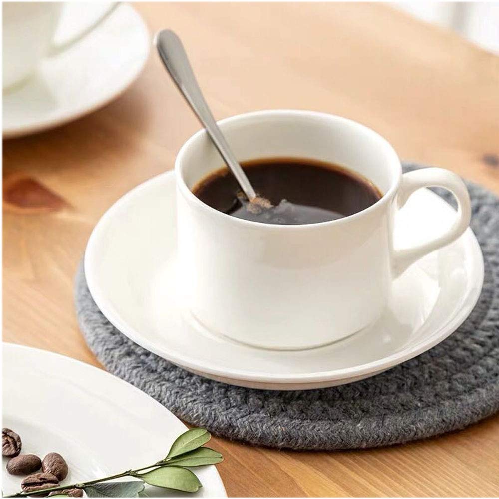 Wesdxc56 demitasse spoon, sturdy and smooth, safe for food contact.