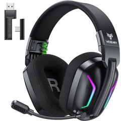 WESEARY wireless headset with 50mm drivers delivers immersive sound for gaming