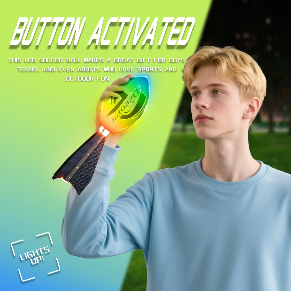 Weselon durable foam-core football built to withstand outdoor play.