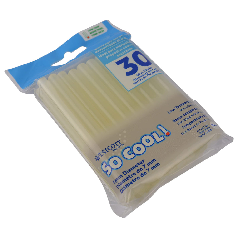 Westcott So Cool glue sticks bonding fabric for simple accents