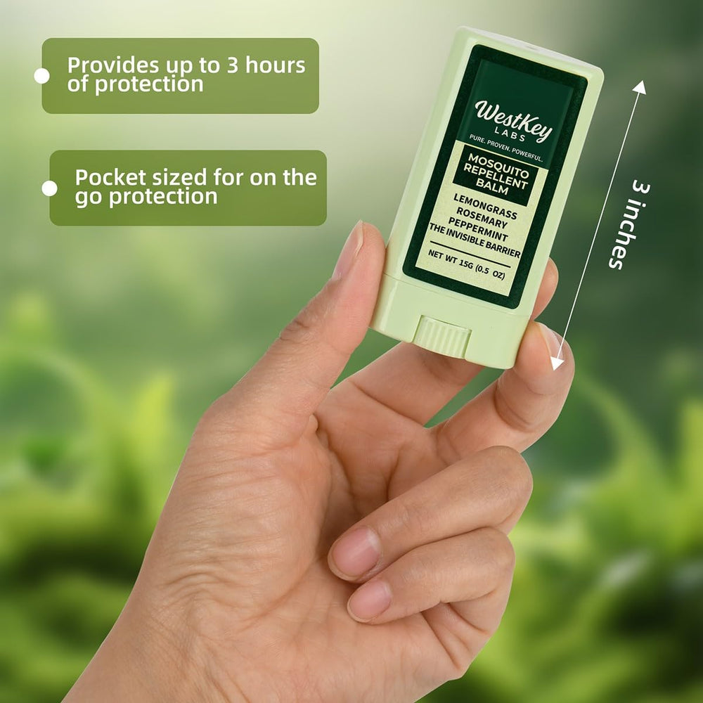WestKey Labs balm stick being applied smoothly on skin