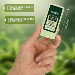 WestKey Labs balm stick being applied smoothly on skin