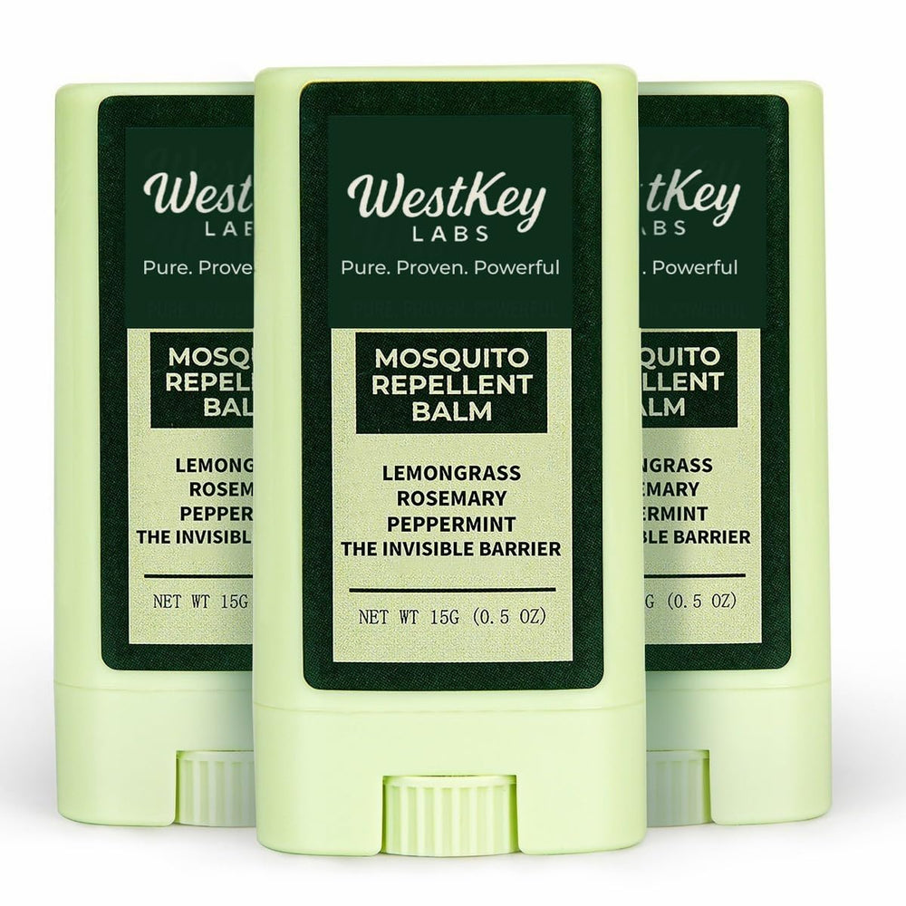 WestKey Labs mosquito repellent balm stick pack for outdoor protection