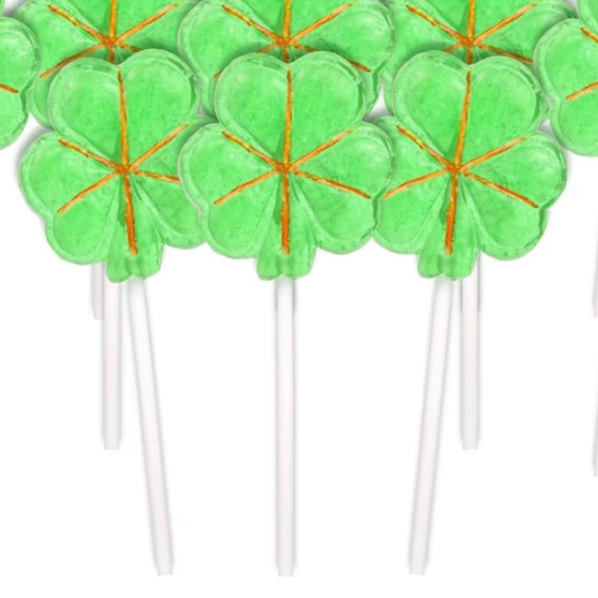Westmon Works Shamrock Lollipops perfect St Patrick's Day party favors.