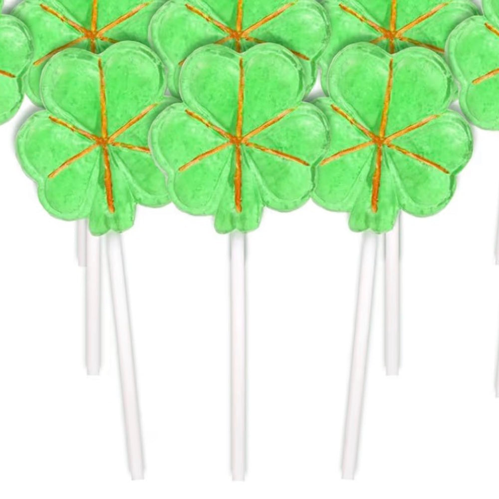 Westmon Works Shamrock Lollipops perfect St Patrick's Day party favors.