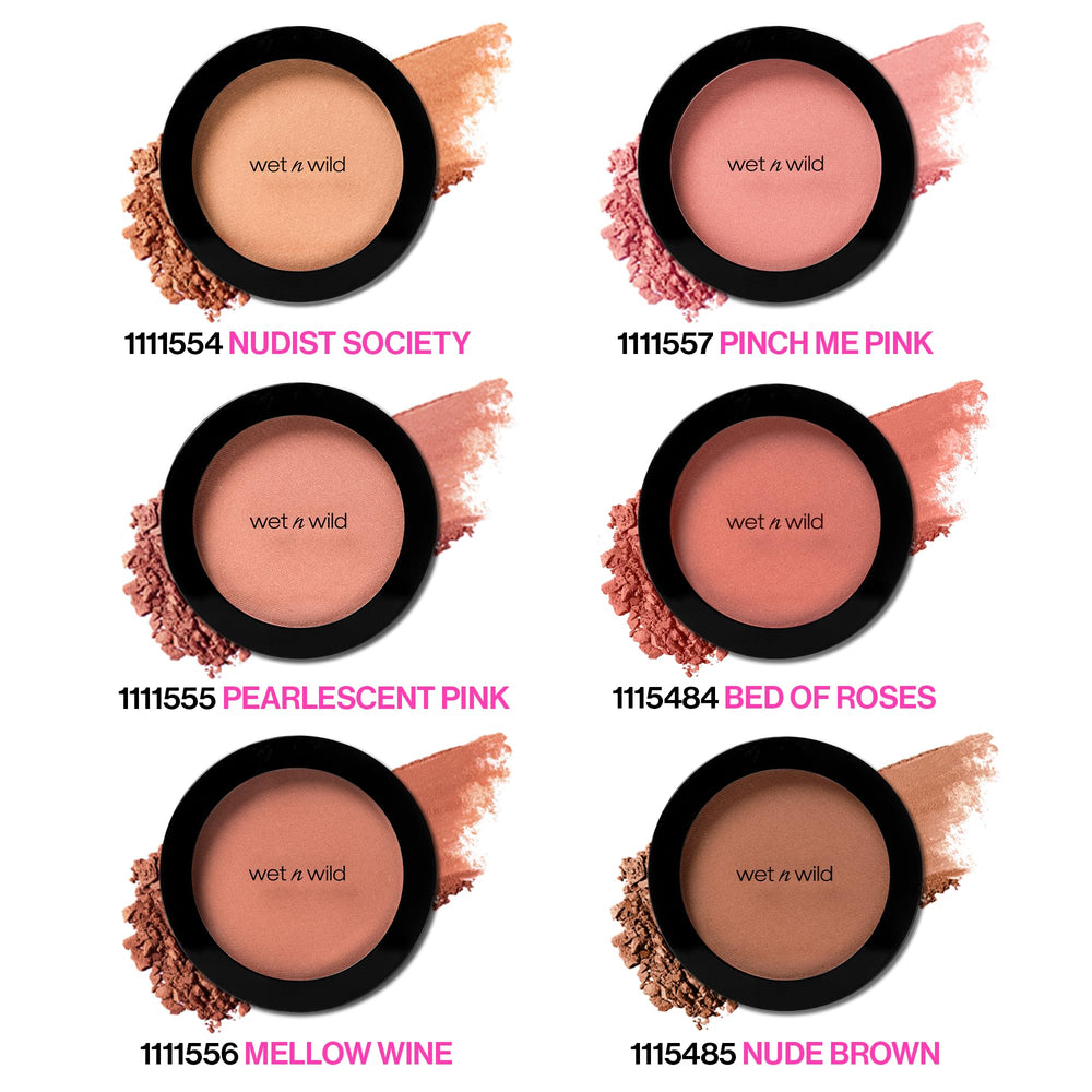 wet n wild Color Icon Blush Naked Brown velvet texture glides smoothly.