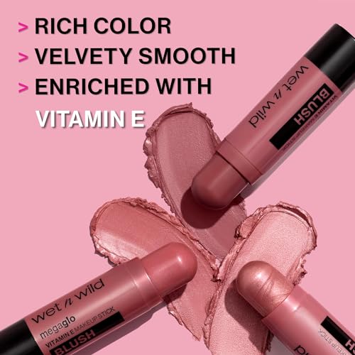 Wet n Wild MegaGlo cheek blush in dusty pink for natural glow