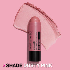 Wet n Wild MegaGlo cream-to-powder finish in dusty pink for seamless skin look