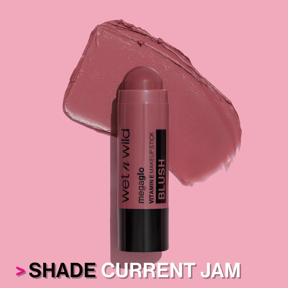 Wet n Wild MegaGlo highlighter in dusty pink for radiant cheekbones