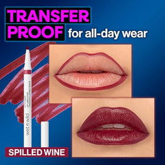 wet n wild Perfect Pout Lip Liner Stain natural just-bitten look.