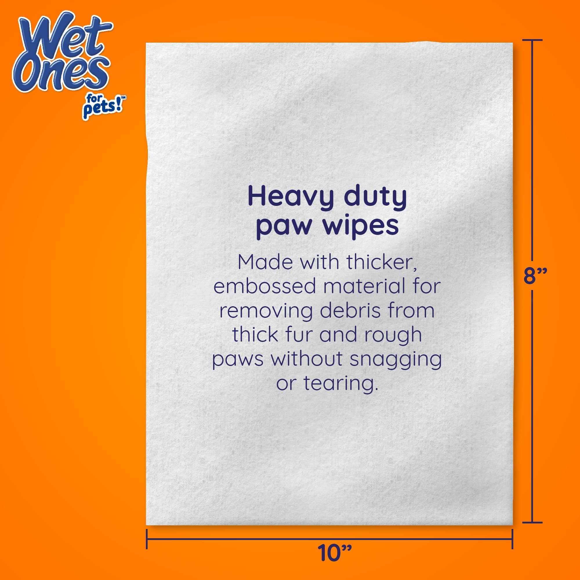 Wet Ones paw wipes with aloe vera for skin hydration between baths