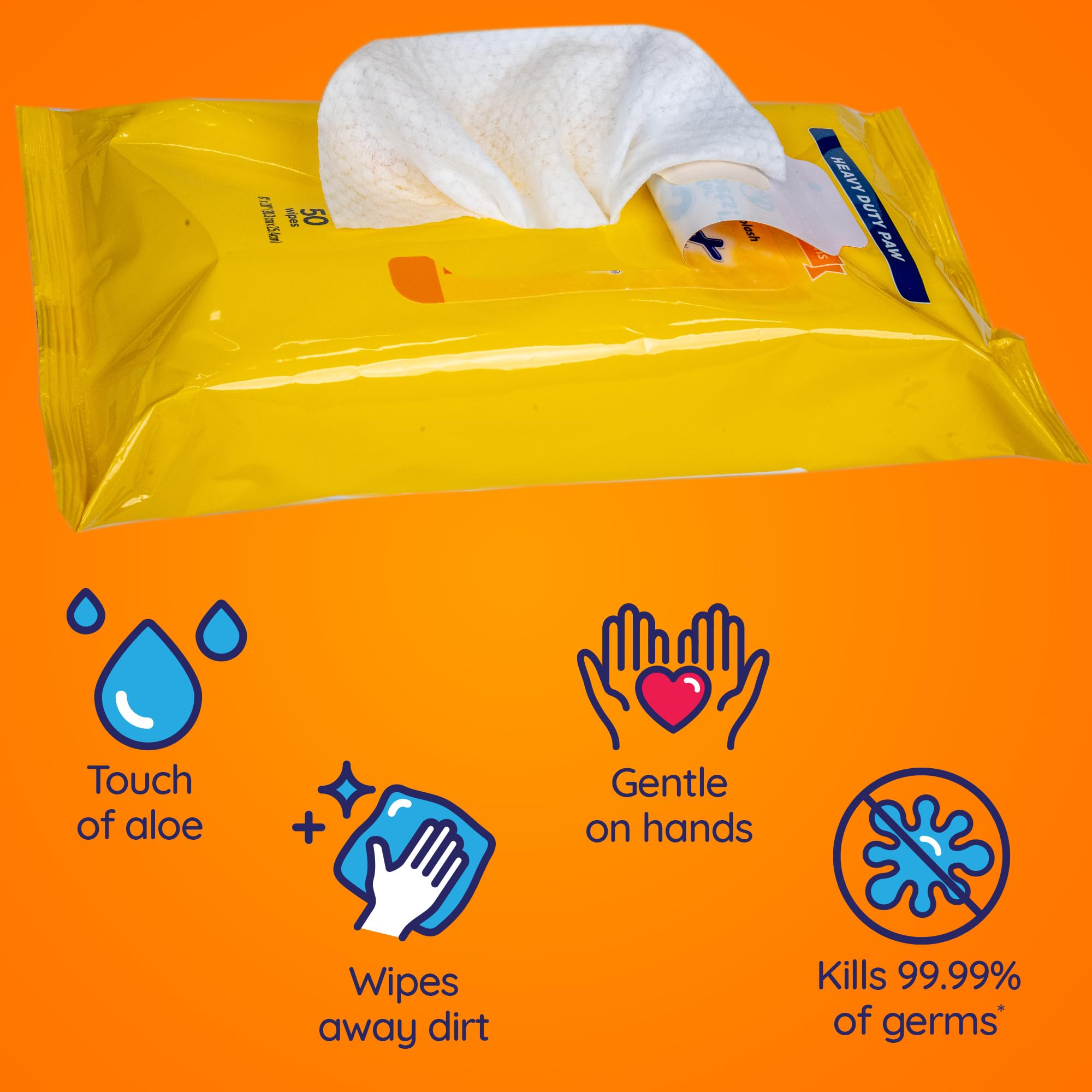 Wet Ones for Pets Tropical Splash scent wipes with refreshing fragrance