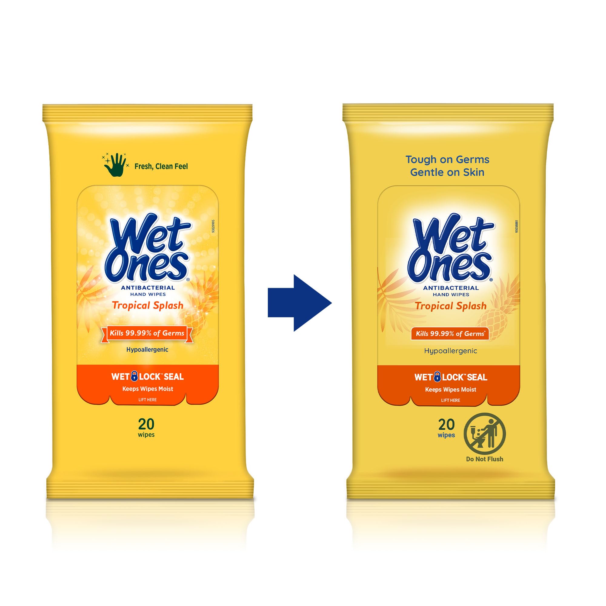 Tropical Pineapple scent noted while sanitizing on the go