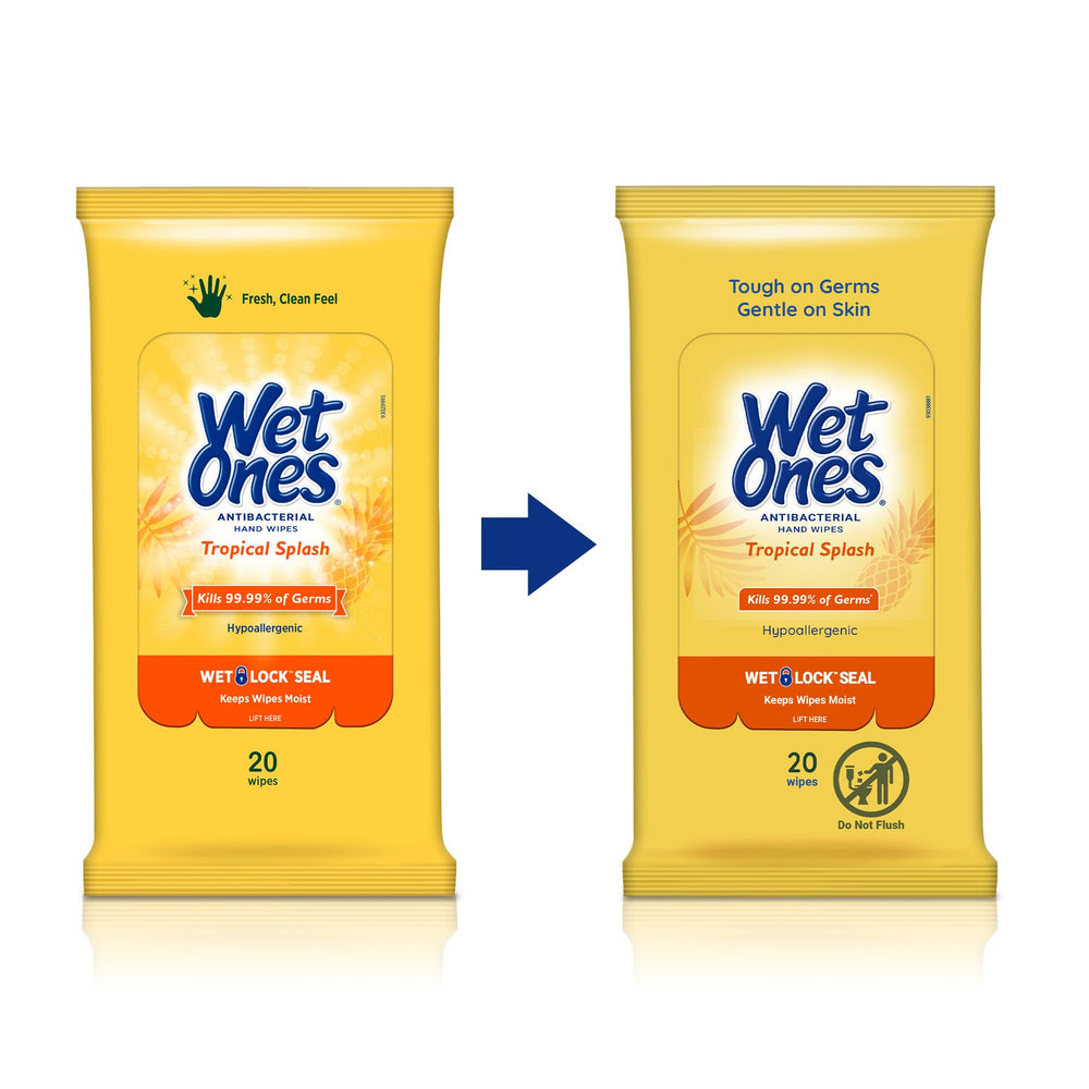 Tropical Pineapple scent noted while sanitizing on the go