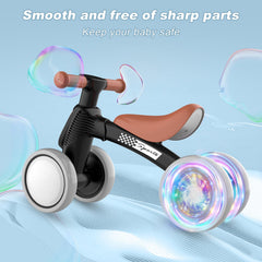 WETIFY sturdy carbon steel frame for durable first rides.