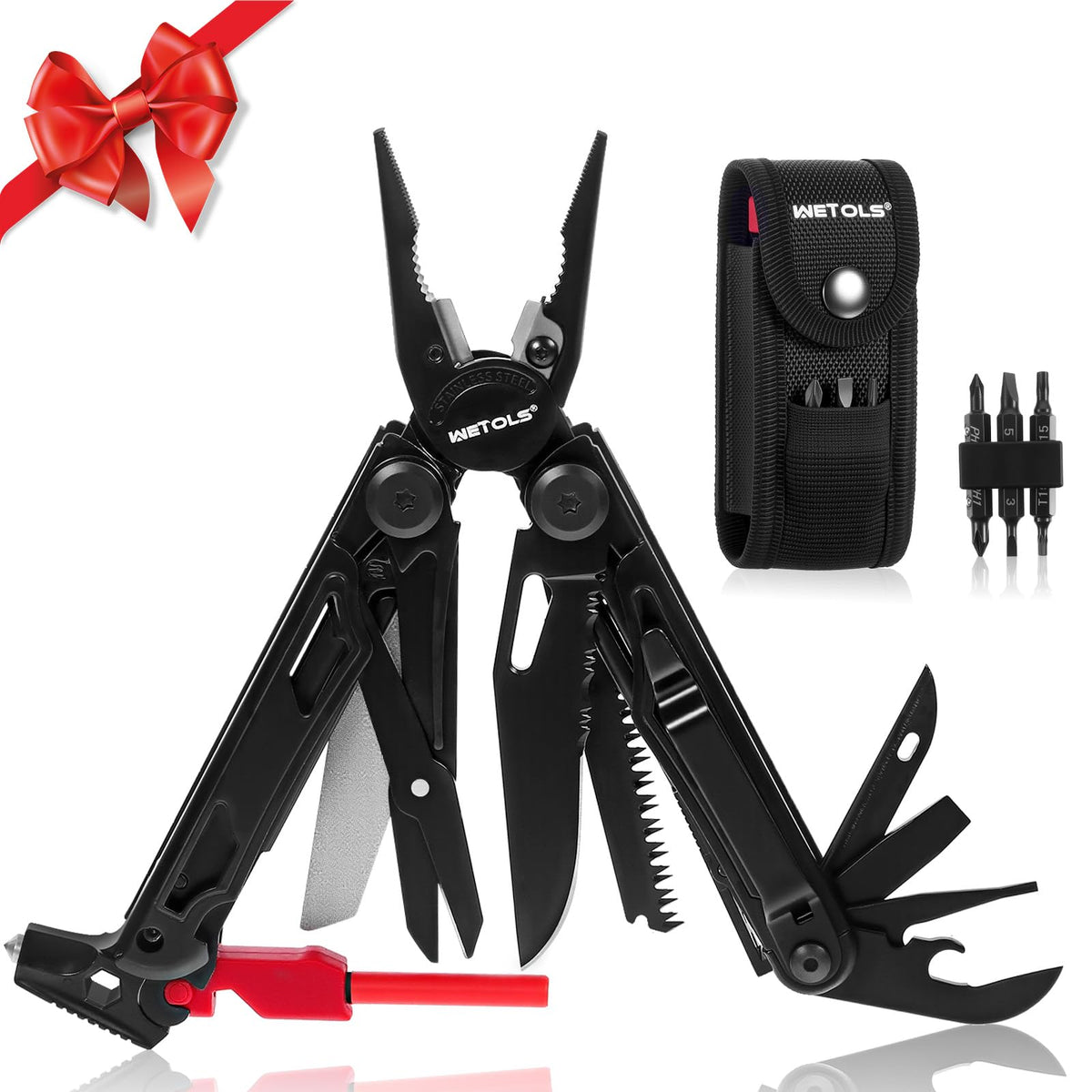 WETOLS multitool closed, compact for easy everyday carry and quick tasks