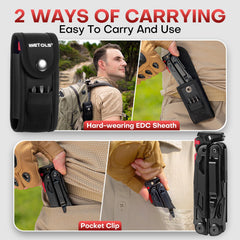 WETOLS fire starter and whistle for outdoor emergencies