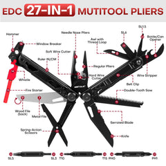 Close-up of WETOLS needle-nose pliers for precise grip in tight spots