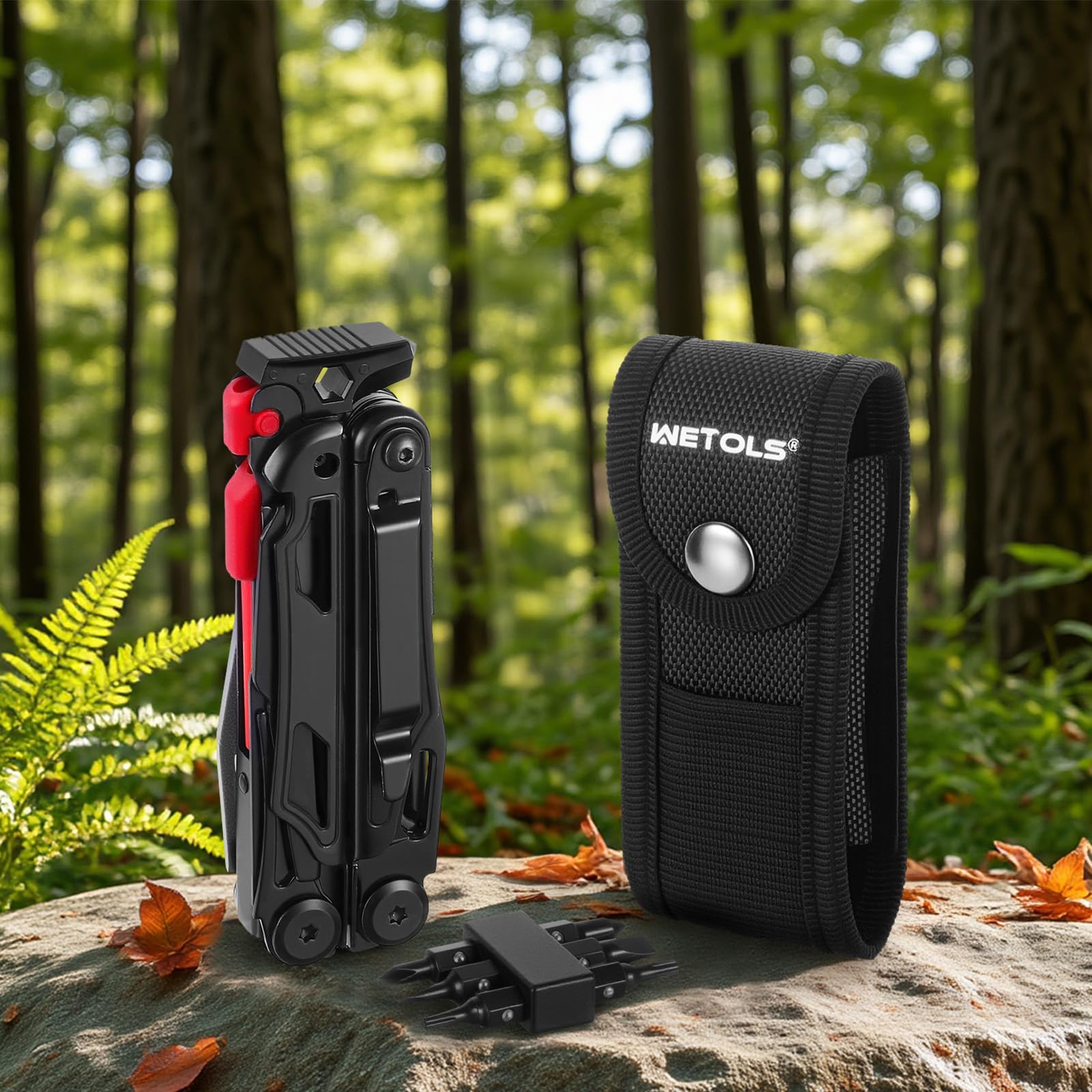 WETOLS sheath and ergonomic handle for secure carry and fast access