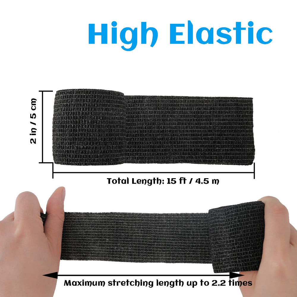 WeTop 2-inch bandage material blending spandex on non-woven base for comfort