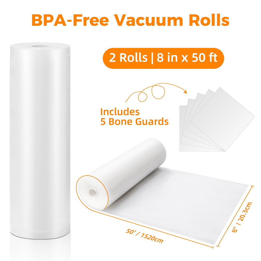 Wevac BPA-free vacuum bags designed for safe food storage and sous vide.