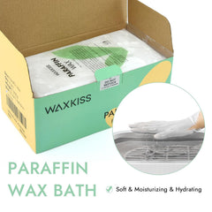 wewax paraffin wax refills hand treatment scene promoting moisturized skin