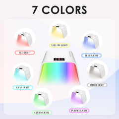 weyais full-face coverage LED mask for comprehensive skin care.