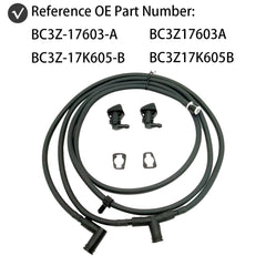 WGBAB BC3Z replacement nozzles for 2011-2016 Super Duty provide even spray coverage