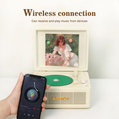 WhatPlus portable CD player with 2000mAh battery for long outings.