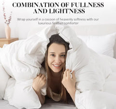WhatsBedding close-up 100% cotton fabric reveals breathable, comfortable sleep surface