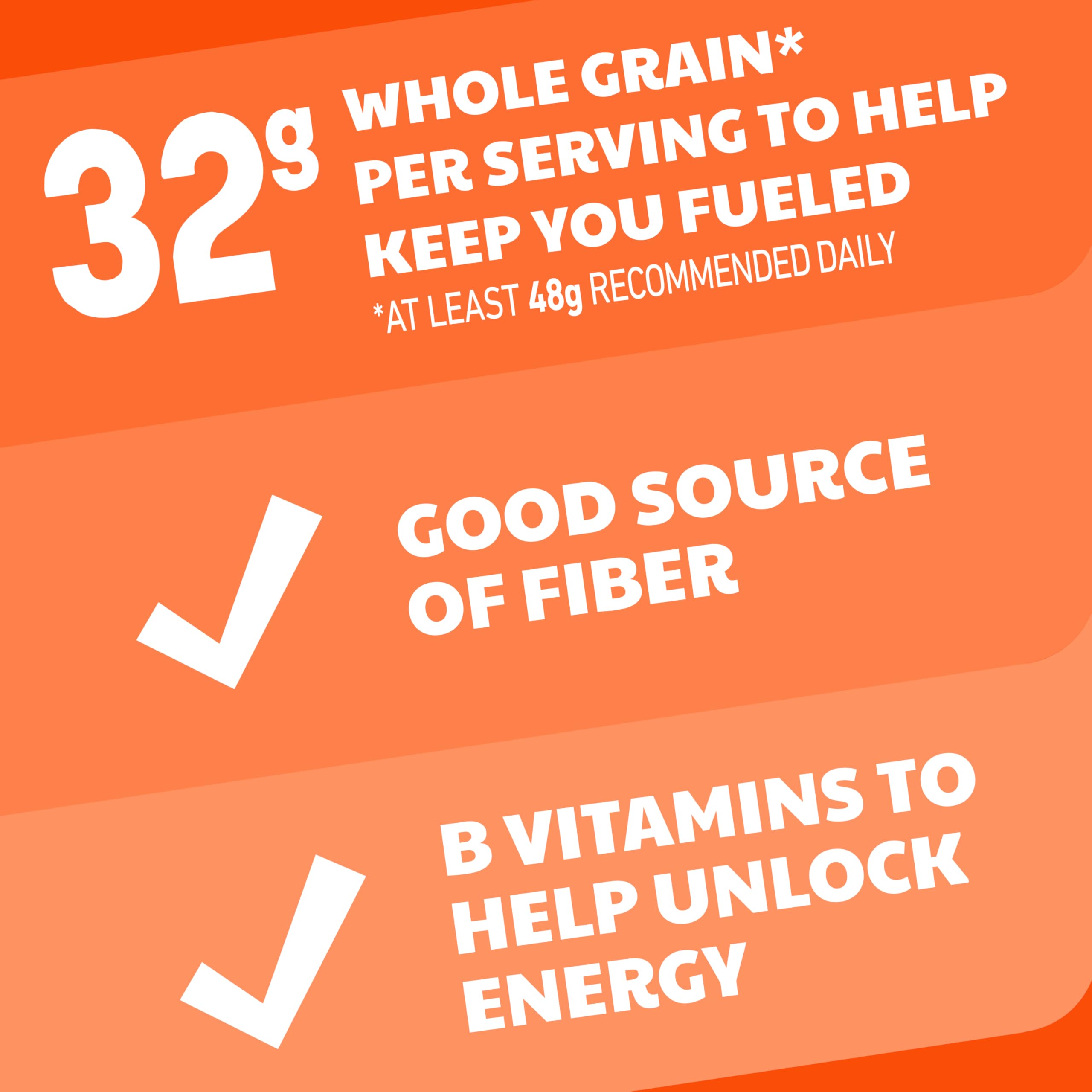 Close-up of 100% whole wheat flakes in Wheaties.