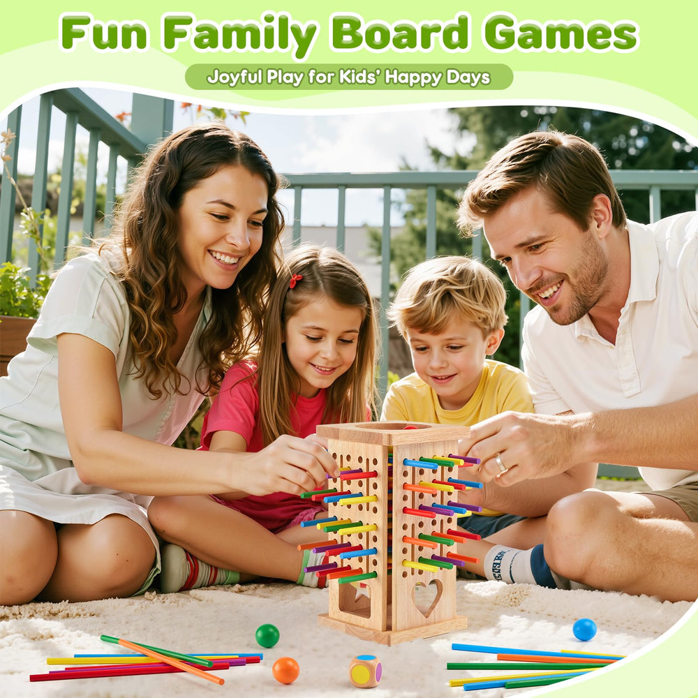 WhimsiPlay bright balls add color and excitement to turn-taking challenges.