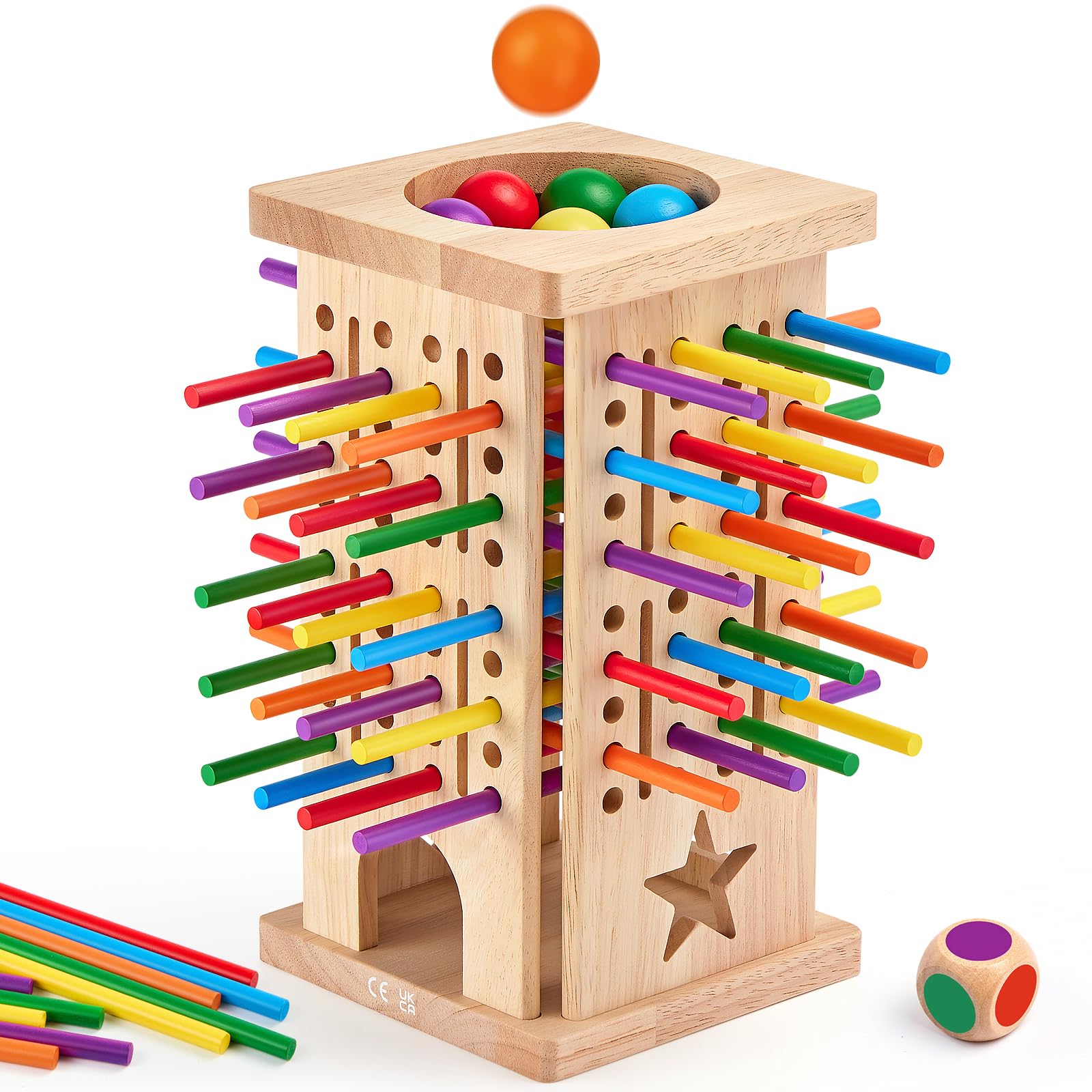 WhimsiPlay vibrant colors and compact design double as playful decor.