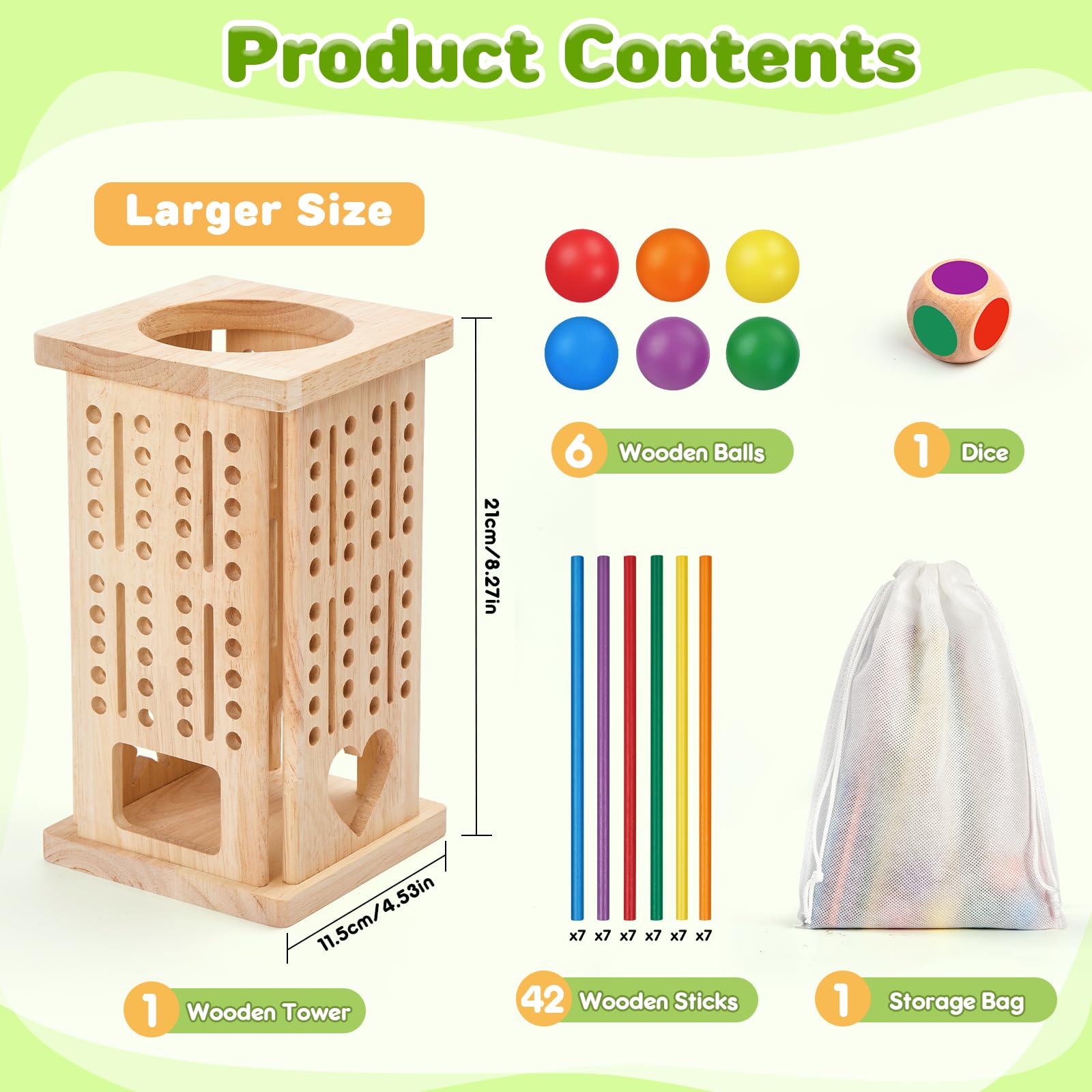 WhimsiPlay wooden dice enable simple, family-friendly rolling dice moments.