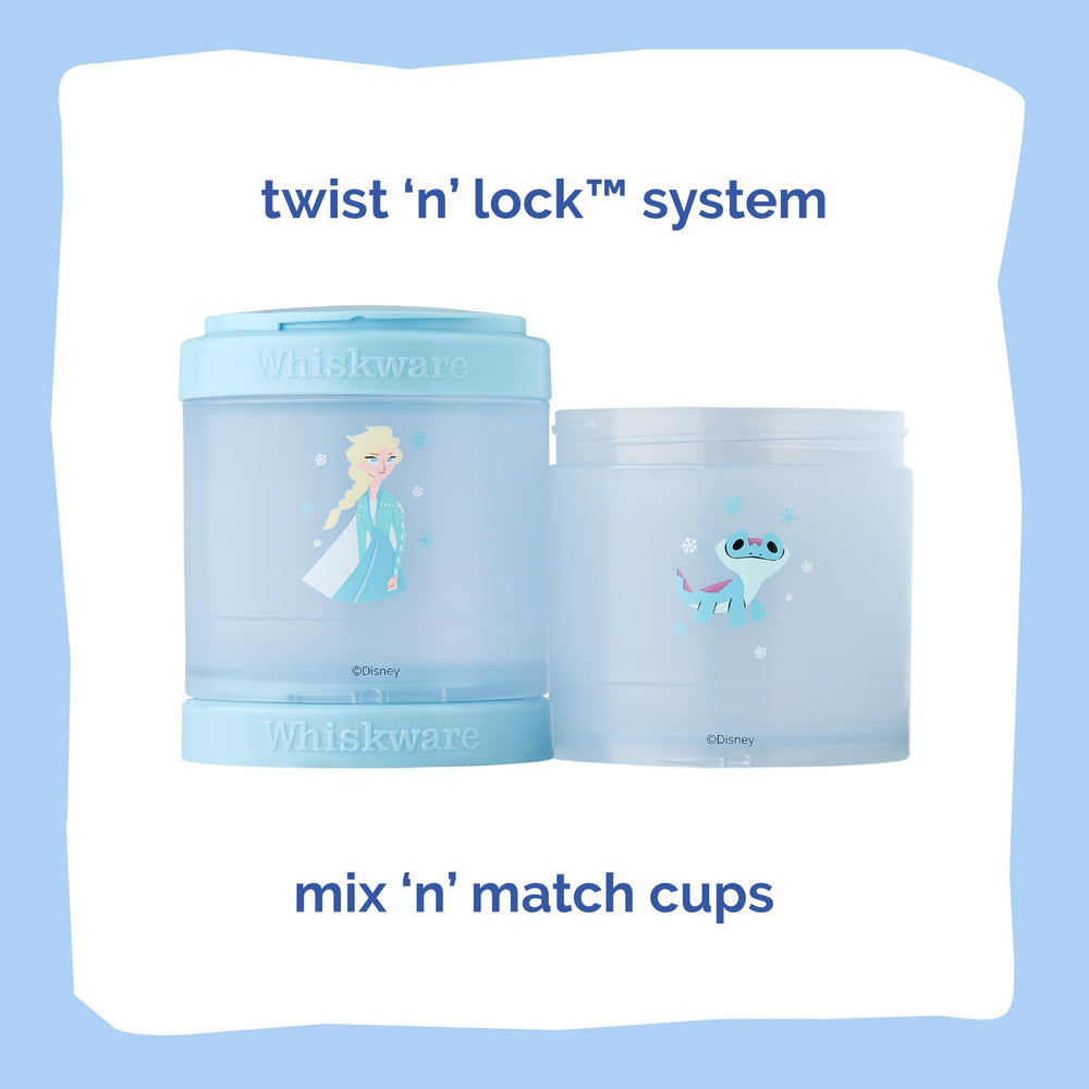 Three-stack Whiskware snack cups for school and travel