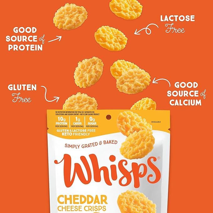 Whisps rBGH free and rBST free label close-up