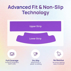 Whitebite Pro ergonomic non-slip design keeps strips securely in place