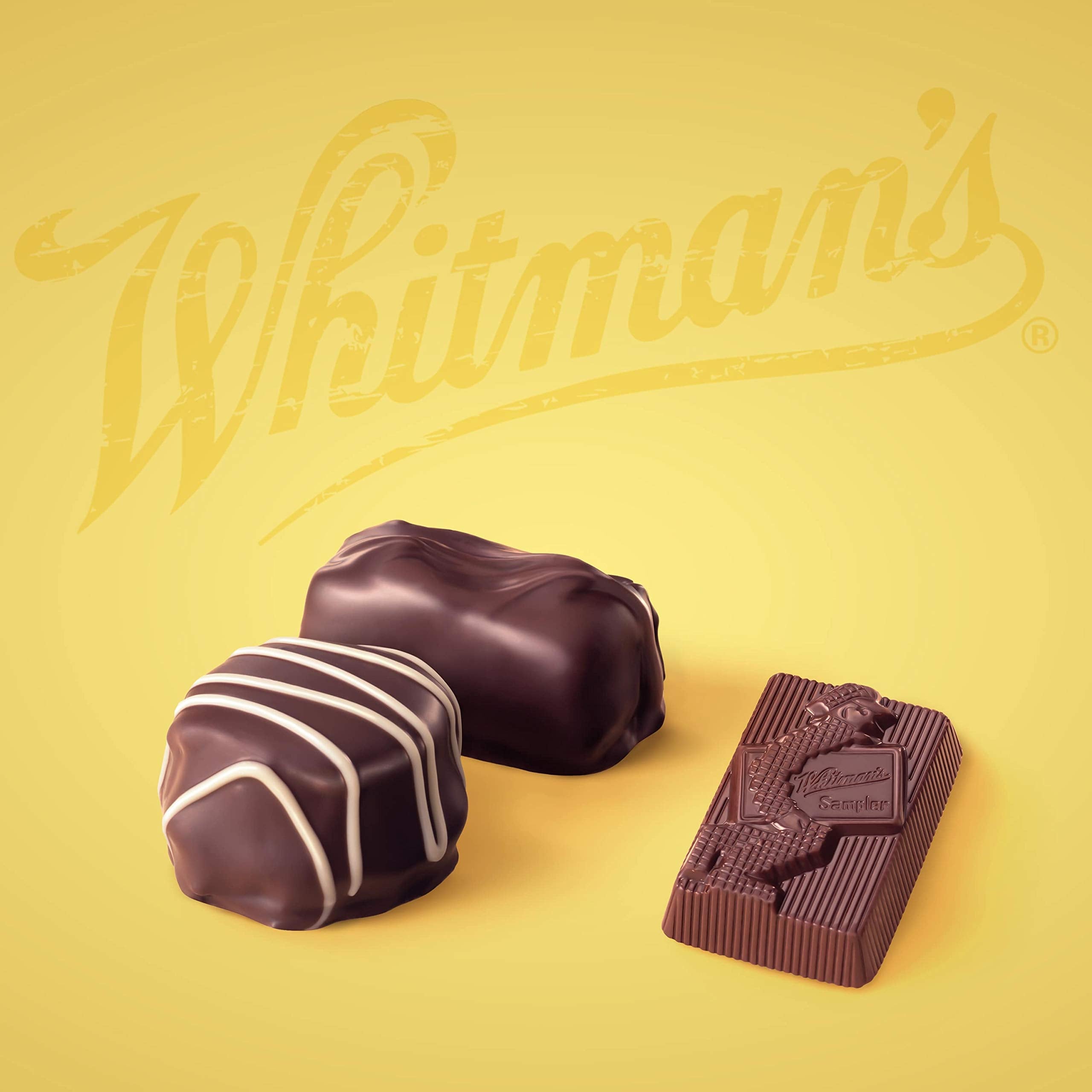 Whitman's Sampler vanilla creams reveal delicate fillings and silky chocolate.
