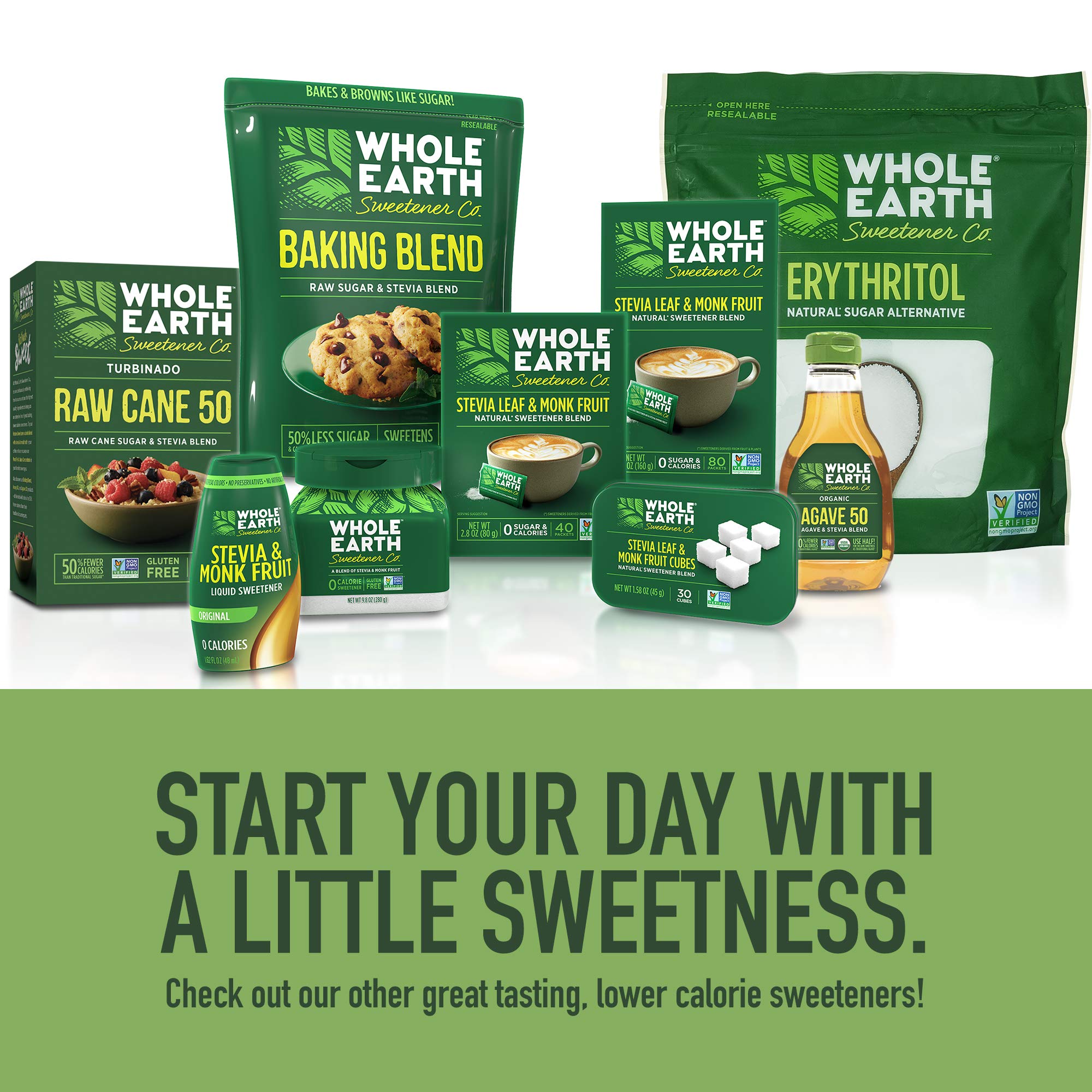 Whole Earth Erythritol pantry setup ready for family meals