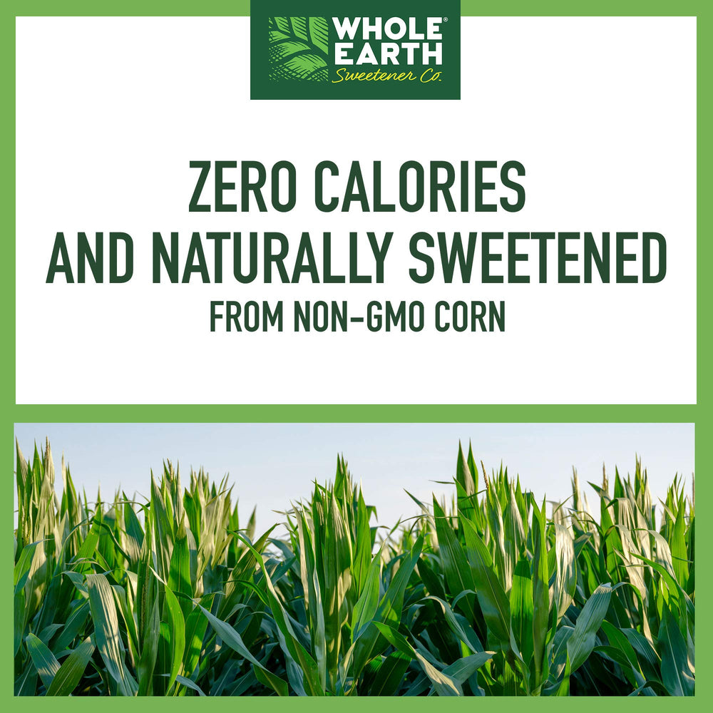 Whole Earth erythritol sweetener in coffee demonstrates keto-friendly sweetness