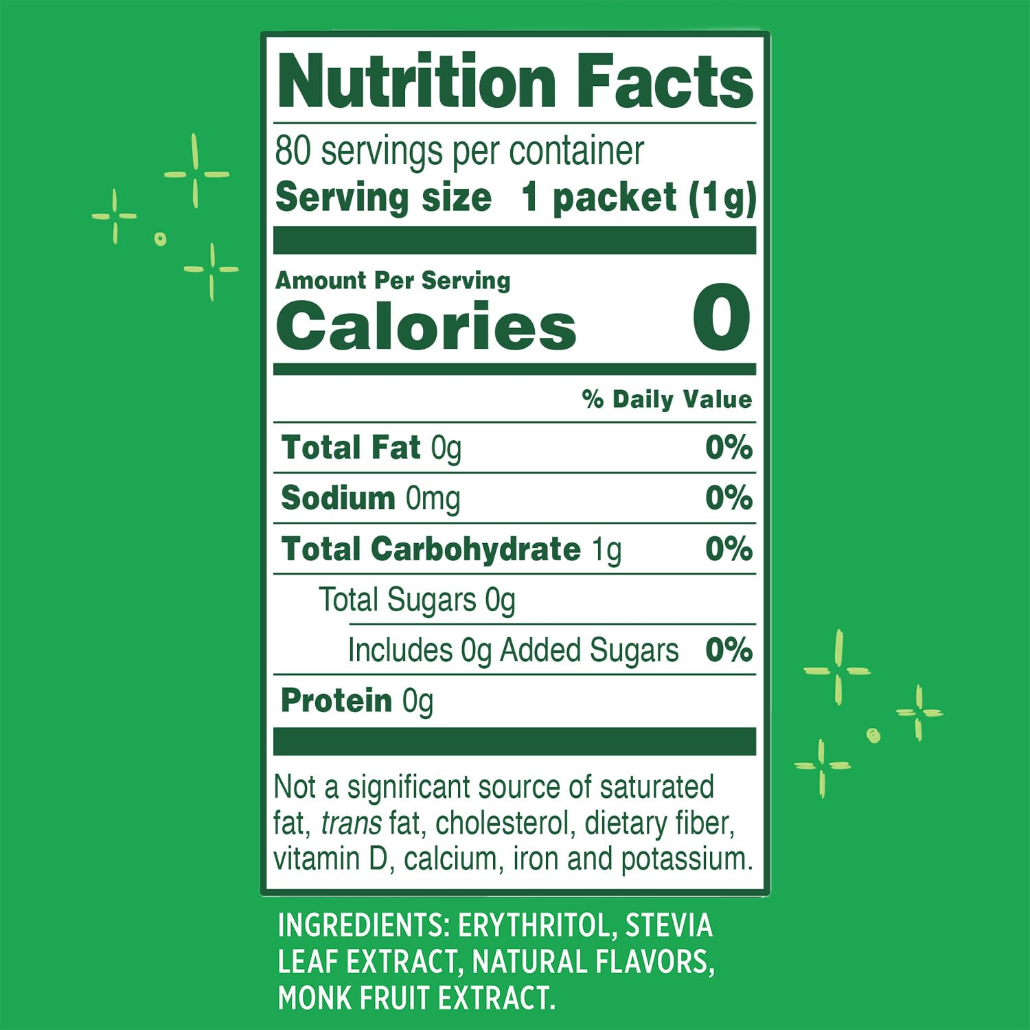 Whole Earth Nature Sweet packets dissolving in hot or cold drinks