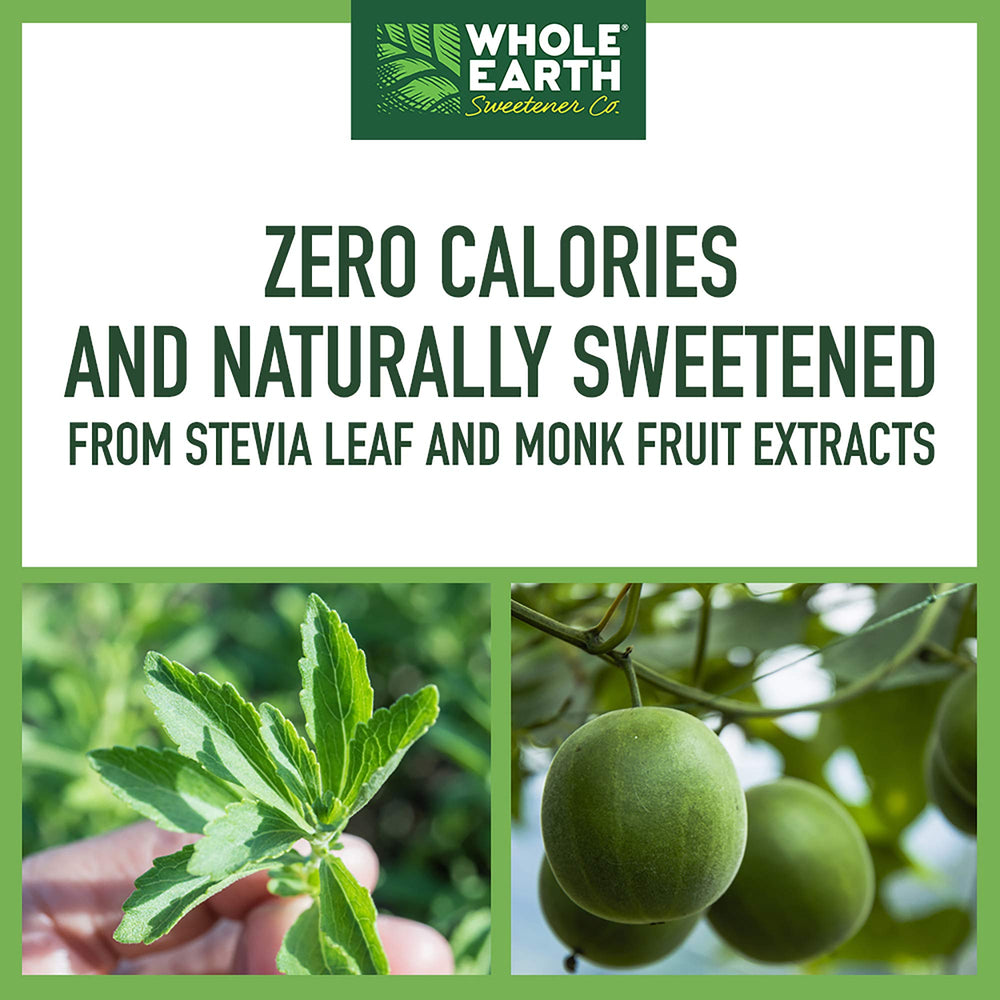 Whole Earth packets collection for on-the-go sweetening.