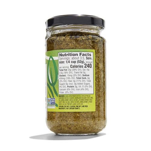 Whole Foods Market Basil Pesto on pasta dish, ready to inspire weeknight meals.