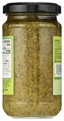 Basil Pesto spread on a sandwich from Whole Foods Market.
