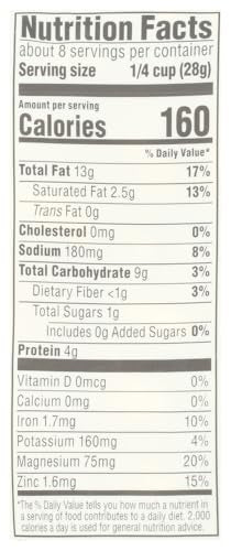 Whole Foods Market cashews closeup showing organic ingredients and purity