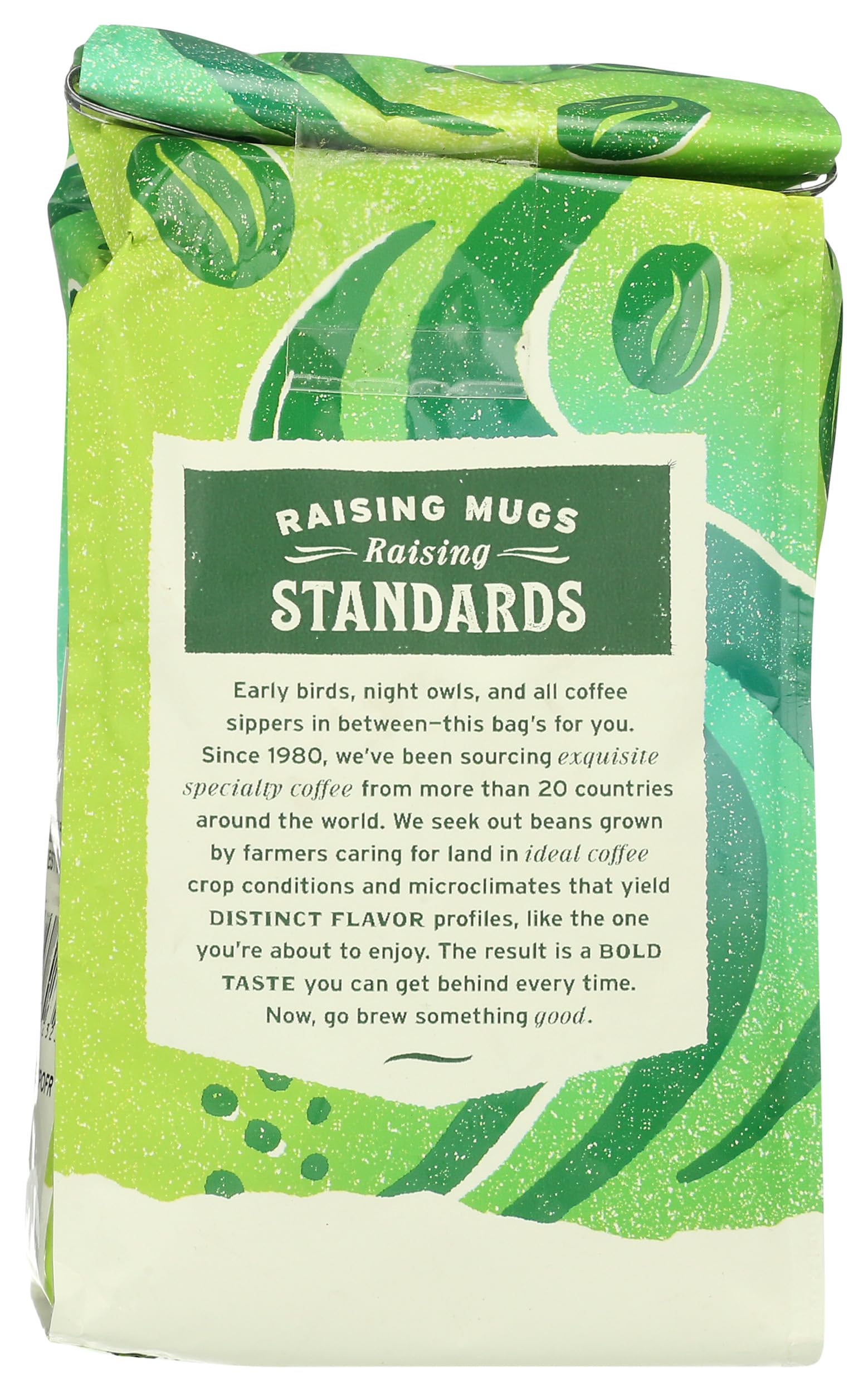 Whole Foods Market dark French roast beans close-up showing smoky sweetness ideal for bold brews