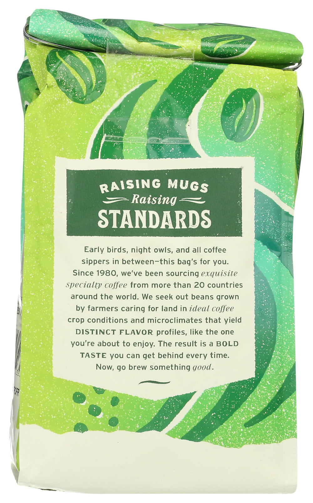 Whole Foods Market dark French roast beans close-up showing smoky sweetness ideal for bold brews